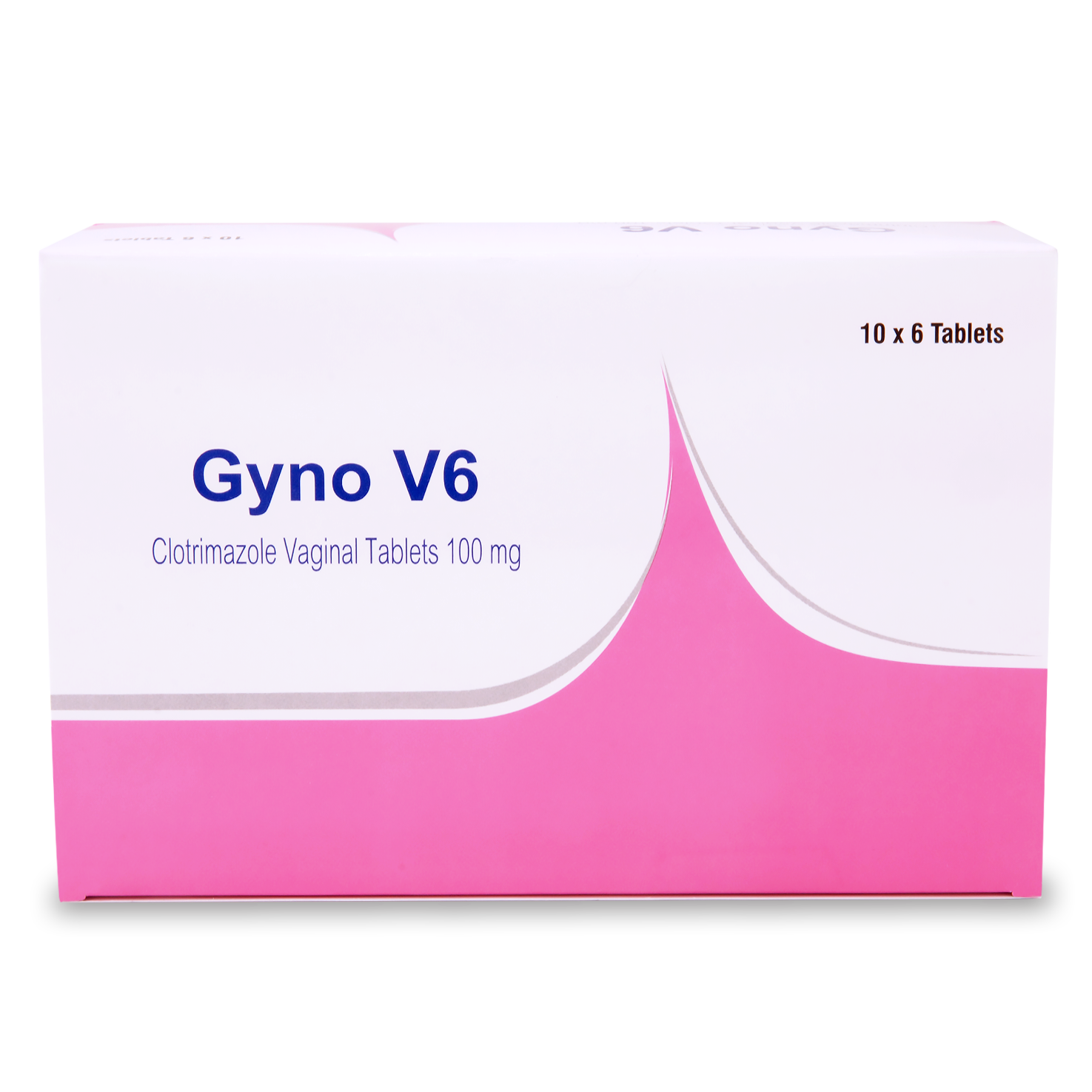 Gyno V6 Vaginal Tablets 100mg 10 x 6's (P1)